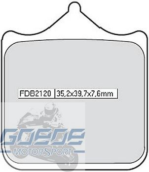 Bremsbeläge BREMBO Racing Z04 , M478