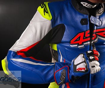 4SR, Lederkombi, RR Evo III Cobalt Blue