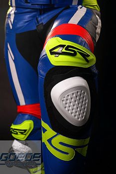 4SR, Lederkombi, RR Evo III Cobalt Blue