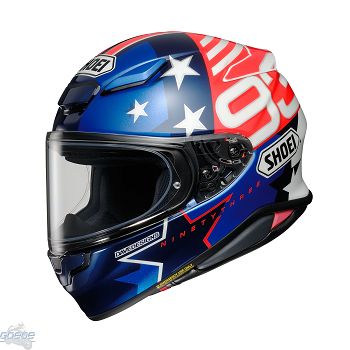 SHOEI Helm NXR 2, Marquez American Spirit TC-10