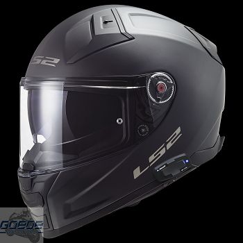 LS2 Helm, FF811 Vector 2, HPFC, Matt Black Intercom