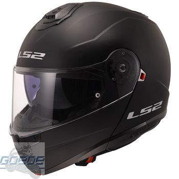 LS2 Helm, FF908 Strobe II, Solid Matt Black