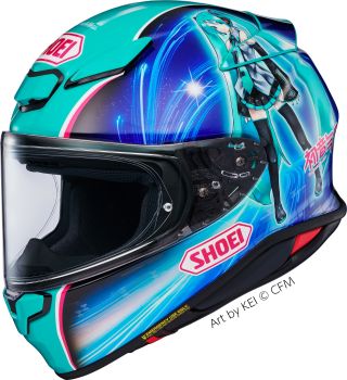 SHOEI Helm NXR 2, HATSUNE MIKU TC-4