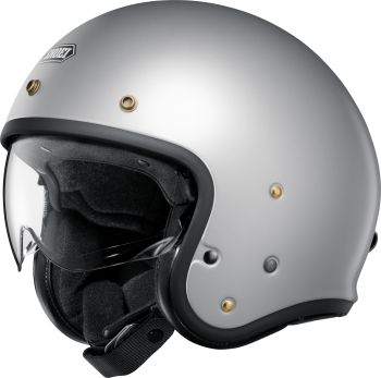 SHOEI Helm J-O2, Matt Light Silver