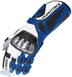 Handschuhe, HELD, Phantom II, weiß/blau