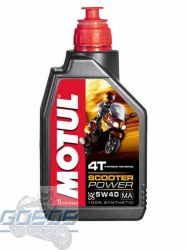 MOTUL Scooter Power 4T SAE 5W40, 1 Liter