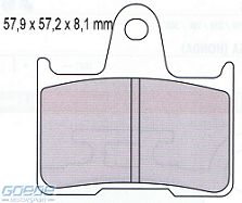 Bremsbeläge AP-Racing, 365 SR