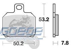 Bremsbeläge AP-Racing, 330 SR