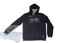 SHOEI Zip-Hoody, schwarz