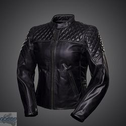 4SR Lederjacke, Scrambler Lady Petroleum