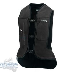 Helite Airbag Weste, E-Turtle schwarz