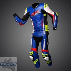 4SR, Lederkombi, RR Evo III Cobalt Blue