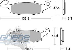 Bremsbeläge AP-Racing, 304 SF