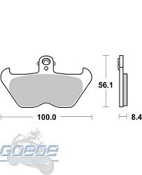 Bremsbeläge AP-Racing, 303 SF