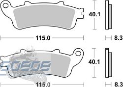 Bremsbeläge AP-Racing, 336 SR