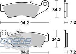 Bremsbeläge AP-Racing, 294 SF