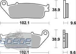 Bremsbeläge AP-Racing, 300 SF