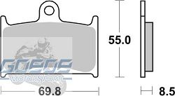 Bremsbeläge AP-Racing, 224 CRR