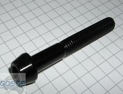 Alu-Innensechskantschr.  M6x130 schwarz
