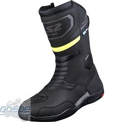 LS2 Stiefel, Goby Waterproof, schwarz-gelb