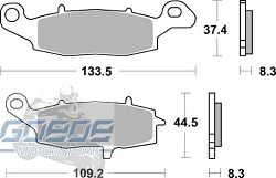 Bremsbeläge AP-Racing, 305 SF