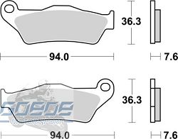 Bremsbeläge AP-Racing, 271 SR