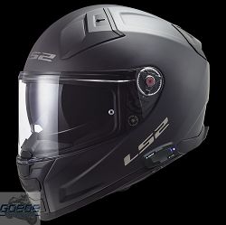 LS2 Helm, FF811 Vector 2, HPFC, Matt Black Intercom