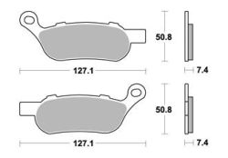 Bremsbeläge AP-Racing, 454 SR