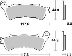 Bremsbeläge AP-Racing, 428 ST